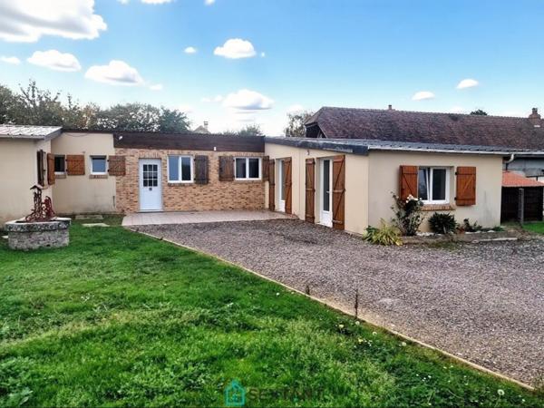 Plain-pied 2 chambres + 1 bureau
