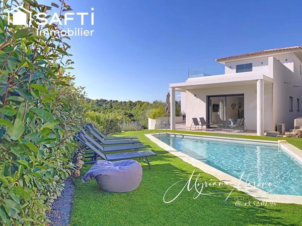 SAINT-AYGULF – Villa contemporaine avec piscine, garage et annexes