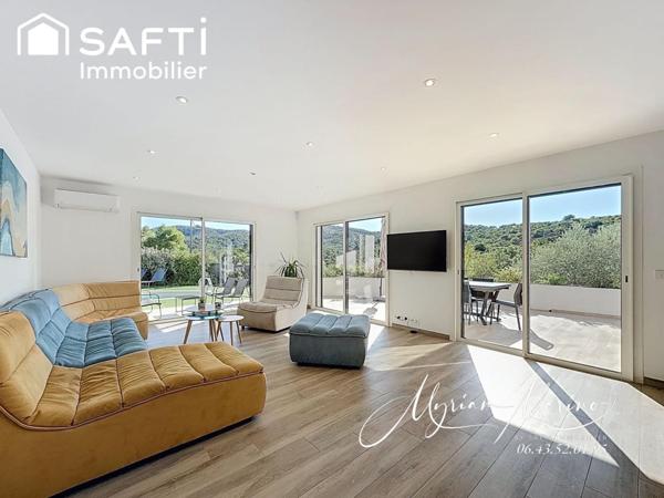 SAINT-AYGULF – Villa contemporaine avec piscine, garage et annexes