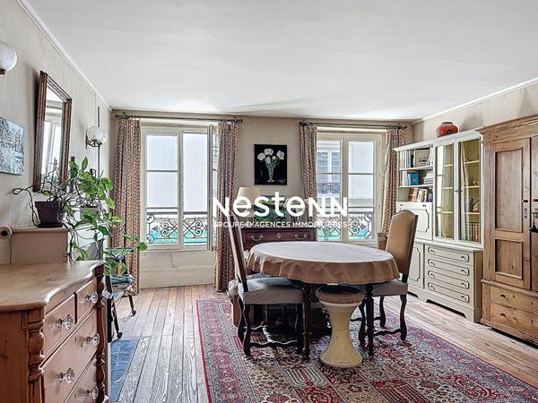 SOUS OFFRE - EXCLUSIVITÉ - STUDIO LUMINEUX - CHARME DE L'ANCIEN - PARQUET - CHEMINÉE - FORT POTENTIEL - PARIS 17