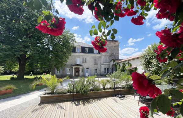 Château + gîte avec activité d’hébergement touristique proche de COGNAC (16)