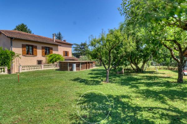 VIENNE (38) – 5 MIN CENTRE-VILLE - MAISON FAMILIALE DE 170 M2 SUR 1500 M2 DE TERRAIN