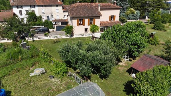 VIENNE (38) – 5 MIN CENTRE-VILLE - MAISON FAMILIALE DE 170 M2 SUR 1500 M2 DE TERRAIN