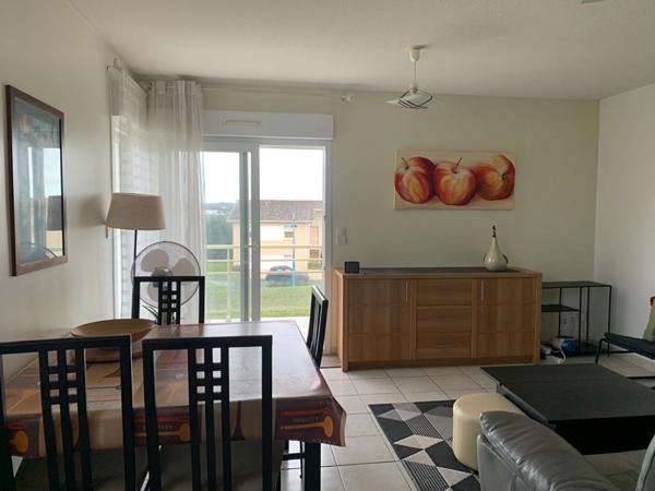 Appartement de plain pied meublé 2 chambres - JONZAC