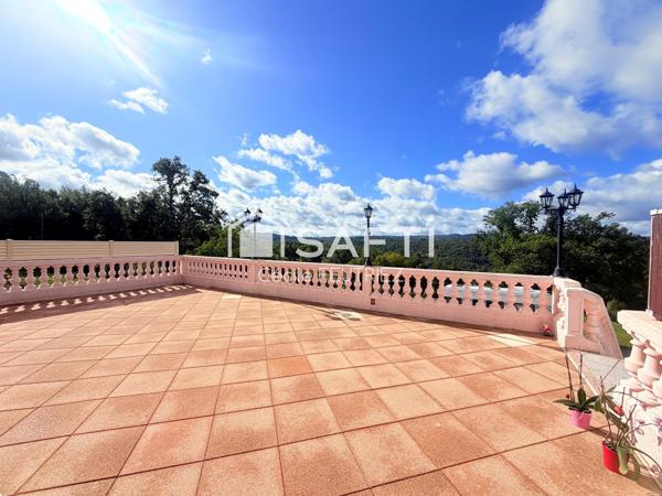 Maison de plain pied avec vue dégagée