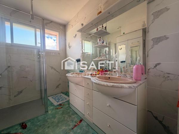 Maison de plain pied avec vue dégagée