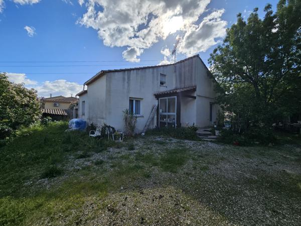 Lunel-Viel (34400) 4 pièces 99.48 m² 1005 m² Maison + hangar - 1005 m² de parcelle - 34400 Lunel-Viel