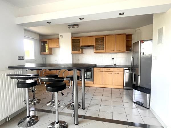 Superbe duplex de 112,6 m² avec terrasse, cheminée et garage – Dernier étage - Danjoutin