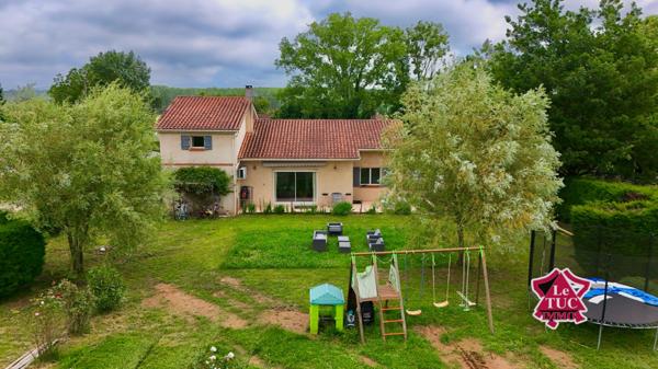 Maison familiale 4 chambres avec garage et jardin Lédat (47300)
