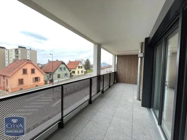 Appartement à louer 2 pièces 44.79m²
