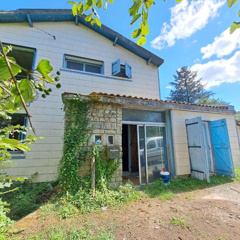 A VENDRE MAISON 100 M² 4 CHAMBRES / JARDIN 1700 M² / GARAGE