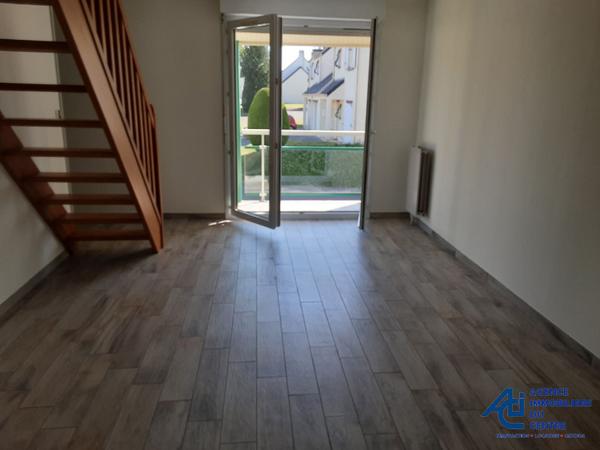 Appartement à louer Pontivy : 2 pièces, 59m² avec 1 chambre(s) à 650€ - AJP Immobilier Pontivy