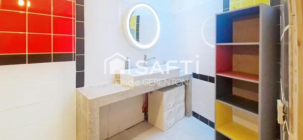 Maison de ville avec cour! Grand garage