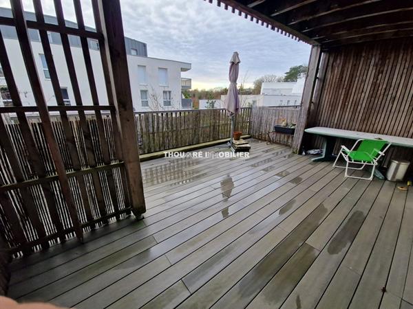44470 THOUARE SUR LOIRE Dernier étage !! T3 Duplex récent avec grandes terrasses Thouaré Sur Loire 3 pièce(s) 61 m2