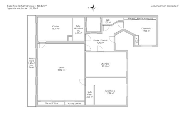 Appartement Paris 8 e - BOULEVARD DES BATIGNOLLES
