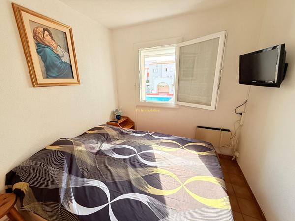 Le Cap D'Agde  Richelieu , T2 cabine avec parking
