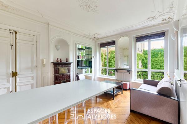 Appartement contemporain sur cour végétalisée