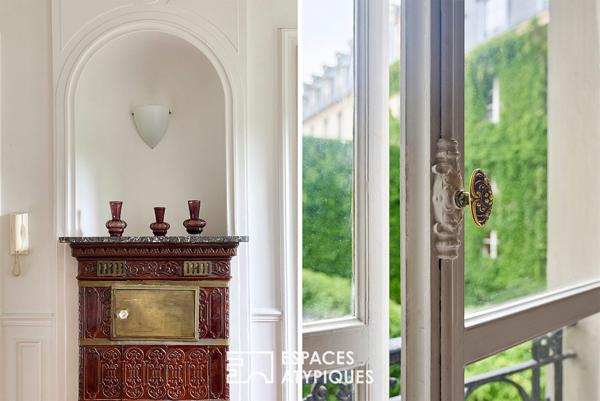 Appartement contemporain sur cour végétalisée