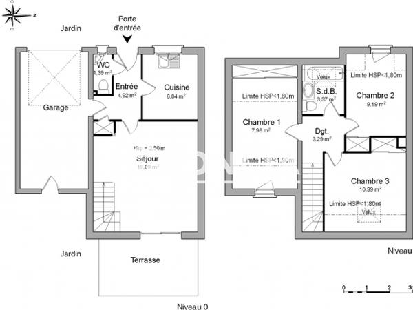 Location Maison 4 pièces 66.46 m² - HAMEAU DE PEN AR LAN Trebeurden 22560