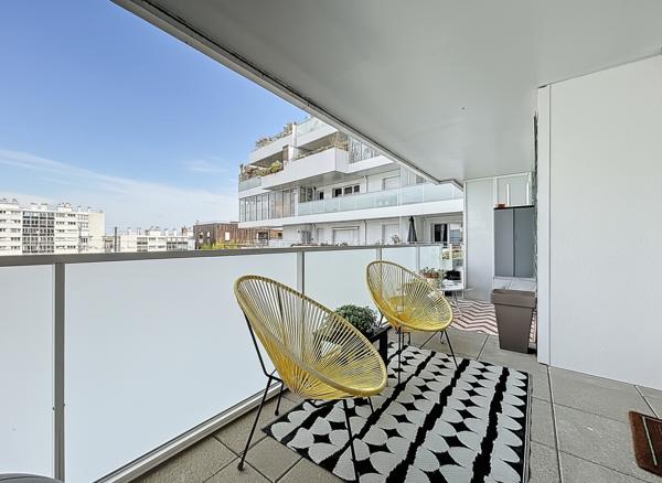 ISSY LES MOULINEAUX - Appartement traversant 4 pièces de 85,51m² avec terrasses dans un immeuble récent