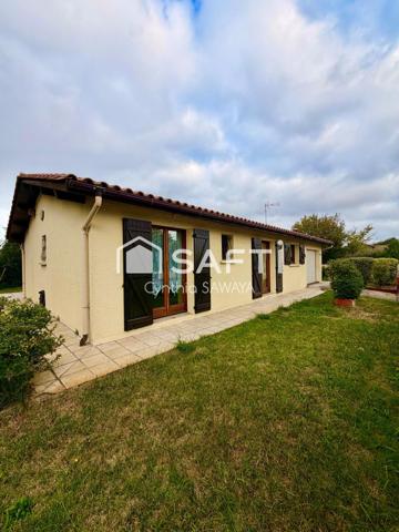 Belle maison à rafraîchir avec garage, terrasse couverte et cabanon