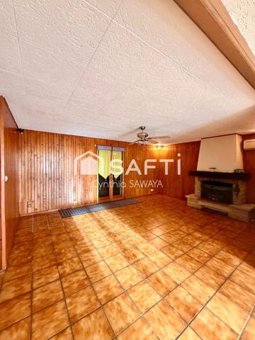 Belle maison à rafraîchir avec garage, terrasse couverte et cabanon