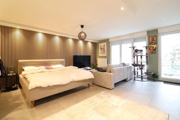 Studio de charme avec balcon – Un havre de paix à Bartenheim