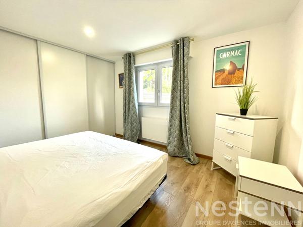 A LOUER - APPARTEMENT TYPE 2 MEUBLE AVEC GARAGE -  CARNAC BOURG
