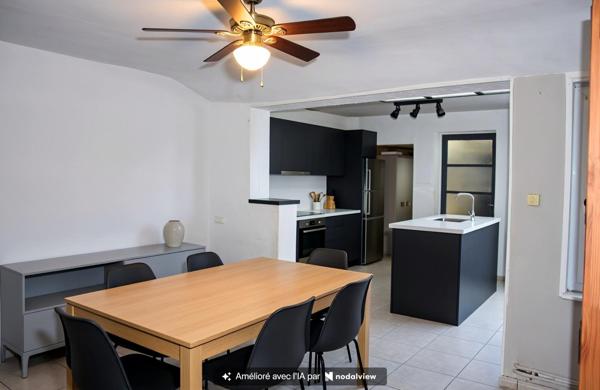 3 chbres + jardin + maison 90m2