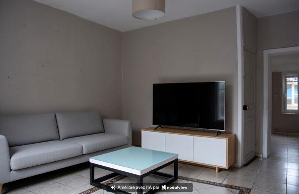 3 chbres + jardin + maison 90m2