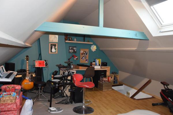 3 chbres + jardin + maison 90m2