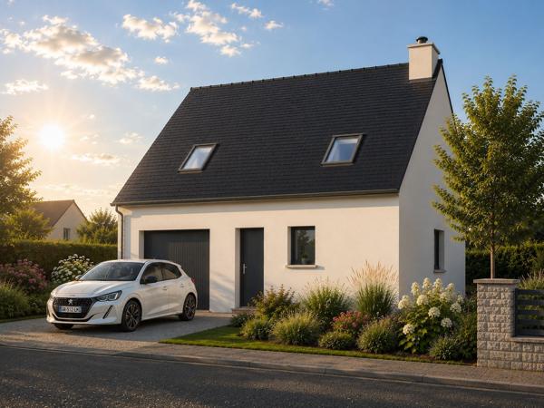 Terrain + Maison à vendre 5 pièces - 85 m²