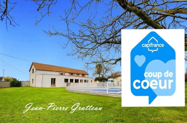 Dpt Vienne (86), à vendre CHATELLERAULT maison P8 de 196,16 m² - Terrain de 3 120,00 m²