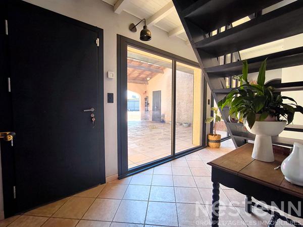 Maison à vendre à Peyrens avec 268 m² habitables, piscine et terrain de 3 600 m² pour un projet immobilier familial