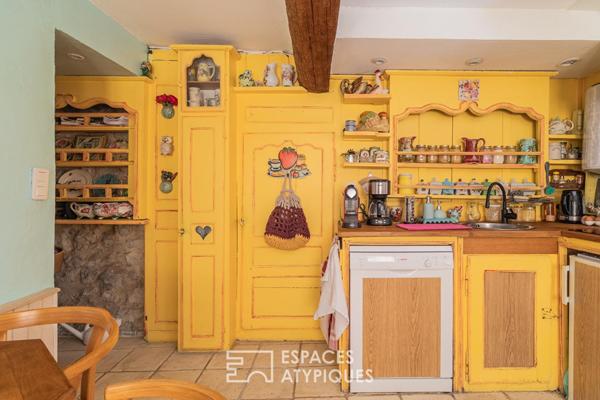 Maison de caractère avec terrasse à deux pas du littoral