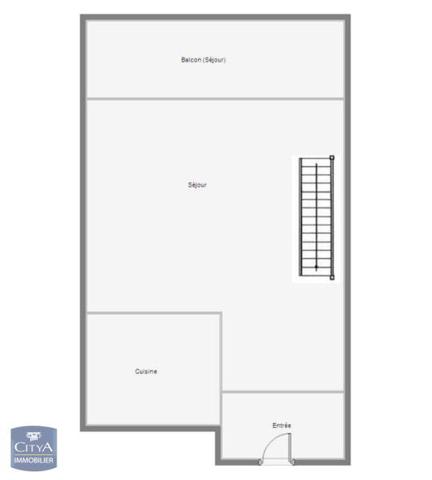 Location appartement Rezé (44400) 4 pièces 70.45m²