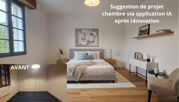 Maison de 119m² à rénover à 2,6km des plages Lodonnec et Langoz