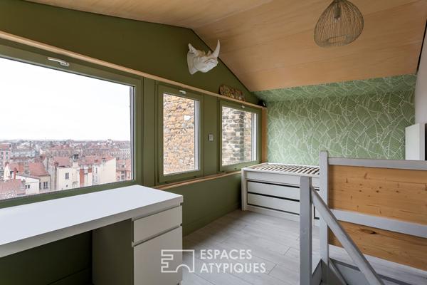 Duplex d’architecte quartier Saint Georges dans le Vieux Lyon