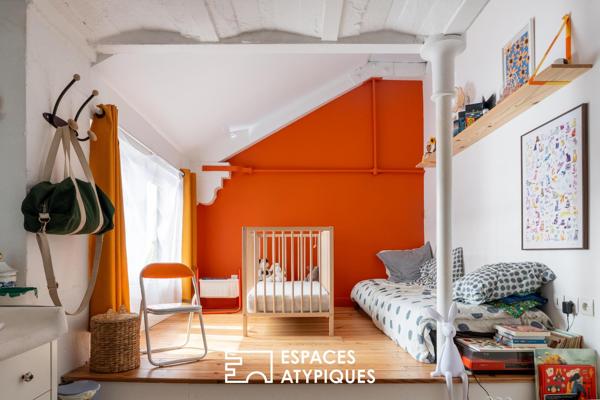 Nantes Olivettes – Duplex avec patio privatif