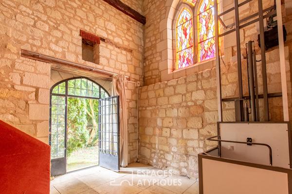 Bâtisse singulière aux résonances spirituelles