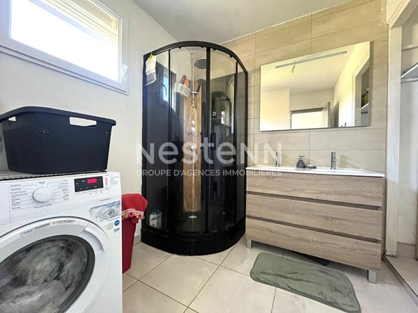 Maison et appartement à vendre, Monterblanc, 145 m² avec 692 m² de terrain.