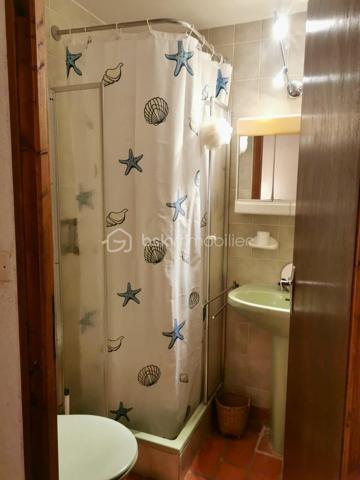 Dans une résidence calme et à seulement 200m de la plage sud des Naïades, cet appartement est un investissement idéal pour vos prochaines vacances.
18m2 composé d'un séjour/kitchenette avec banquette lit, d'un coin nuit puis d'une salle d'eau avec WC. Ainsi qu'une terrasse couverte et un jardin privatif d'environ 38m2 au total.
Le ravalement de façade de la résidence ainsi que l'étanchéité et les boiseries sont en cours de travaux actuellement pour une future résidence toute neuve pour vous, les futurs acheteurs ! 
A visiter rapidement, contactez-moi