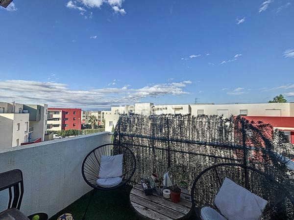 Perpignan, secteur Serrat d'en Vaquer, appartement 2 pièces 48 m² + parking