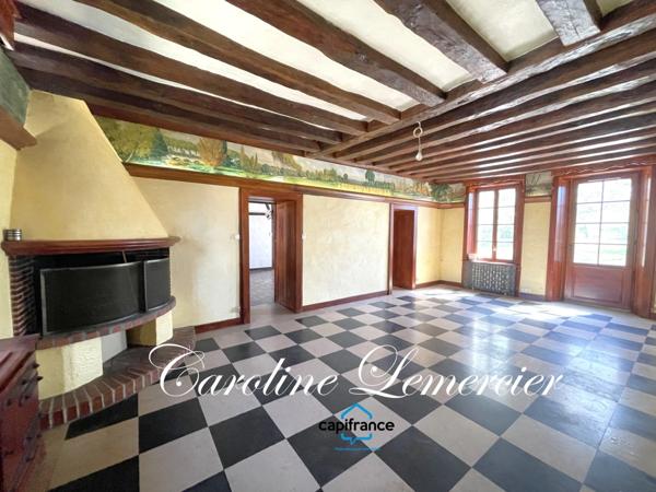 Maison à vendre AXE CONNERRE /LA FERTE BERNARD (72)Maison de Maitre 245 m² habitables, dépendances, piscine , terrain 1550 m²