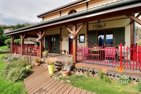TRES RARE - ST CHAMOND - Maison en ossature bois 119 m² - 4 pièces - hors lotissement