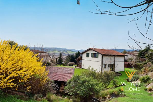TRES RARE - ST CHAMOND - Maison en ossature bois 119 m² - 4 pièces - hors lotissement