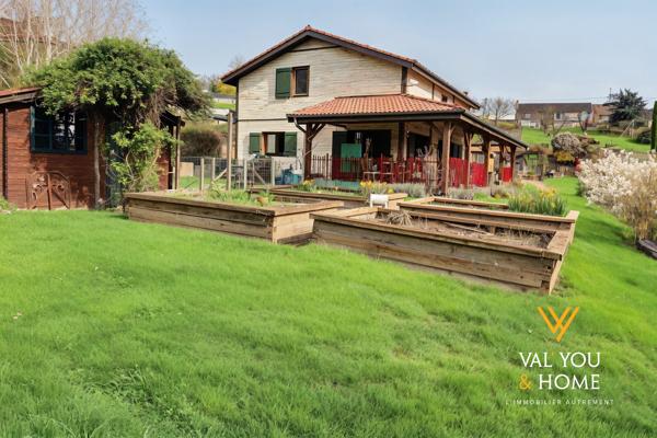 TRES RARE - ST CHAMOND - Maison en ossature bois 119 m² - 4 pièces - hors lotissement