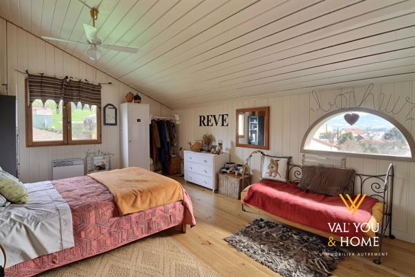 TRES RARE - ST CHAMOND - Maison en ossature bois 119 m² - 4 pièces - hors lotissement