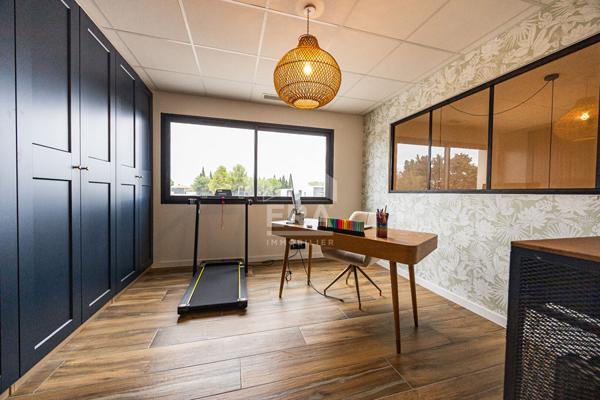 Perpignan "Le Parc du Mas Vermeil" : Maison de standing, 4 chambres, garage double et jardin avec piscine bali