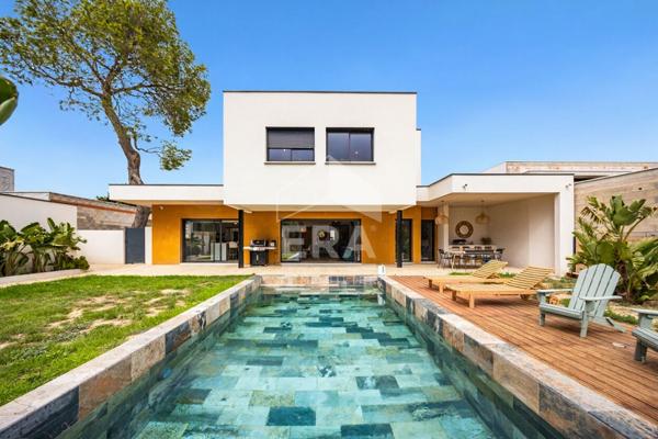 Perpignan "Le Parc du Mas Vermeil" : Maison de standing, 4 chambres, garage double et jardin avec piscine bali